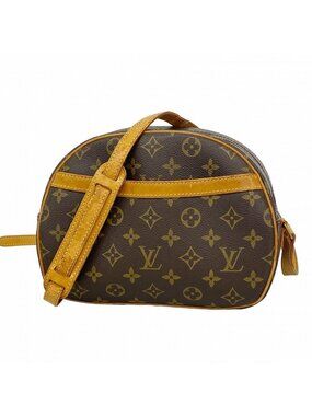 Louis Vuitton Shoulder Bag Monogram Blois Brown